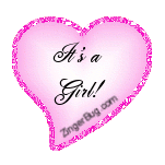 It's a Girl! Celebrate your new arrival with our great MySpace Baby Comments