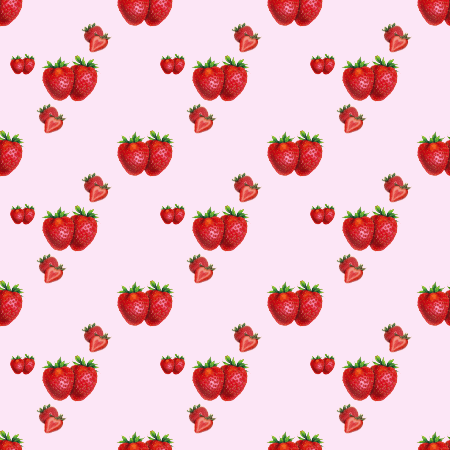 Small Strawberries On Pink Background Image, Wallpaper or Texture free ...