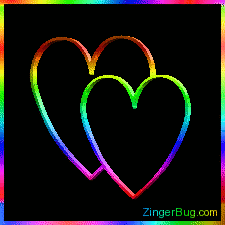 animated glitter hearts