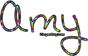 Click to get the codes for this image. Amy Multi Colored Glitter Name, Girl Names Free Image Glitter Graphic for Facebook, Twitter or any blog.