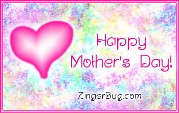 Click to get the codes for this image. Mother's Day Pink Plaque, Mothers Day Free Image, Glitter Graphic, Greeting or Meme for Facebook, Twitter or any forum or blog.